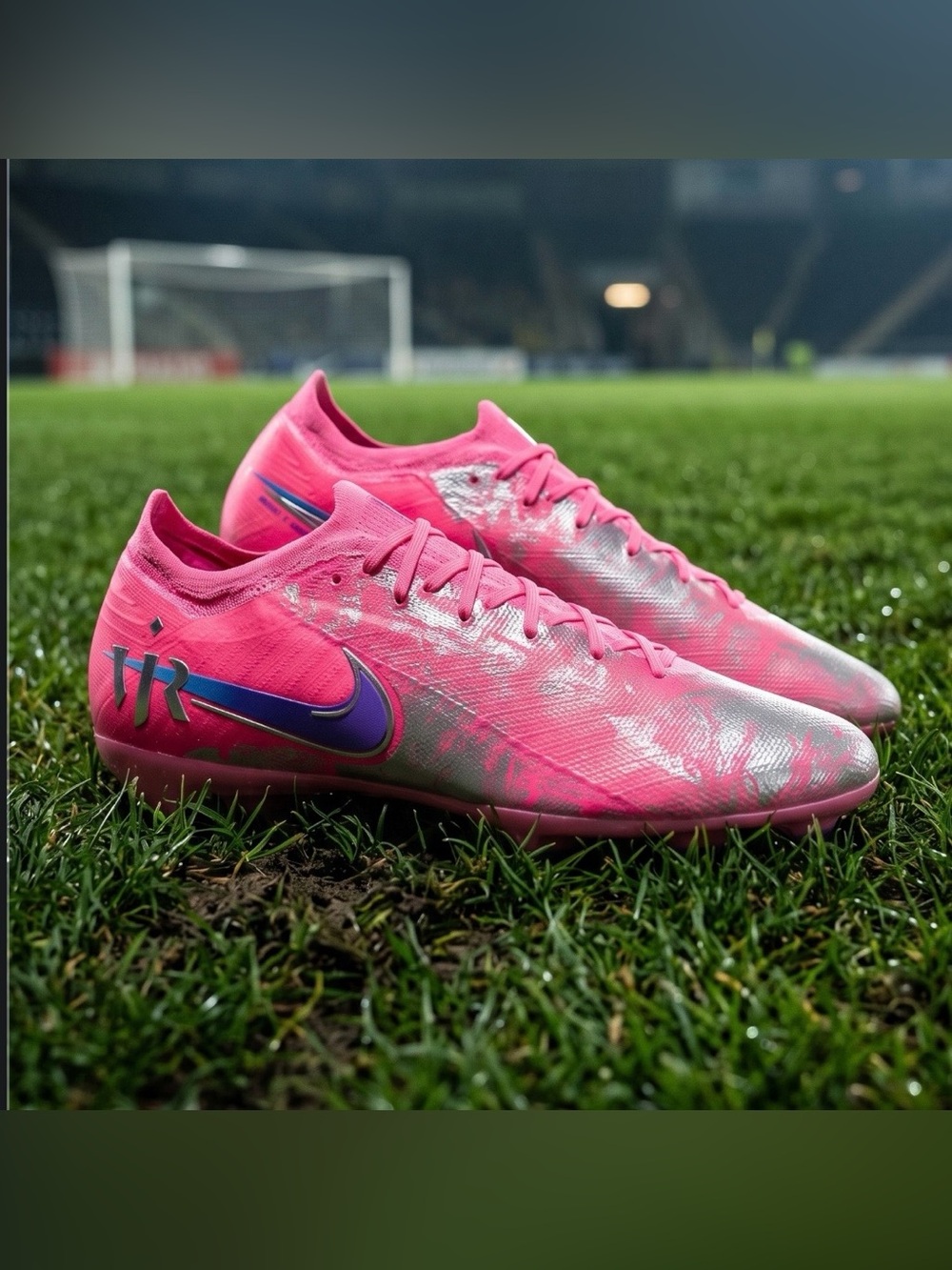 Nike Mercurial Vapor 16 Pro Vini Jr. Firm Ground Soccer Cleats - IO9813-640 (12)